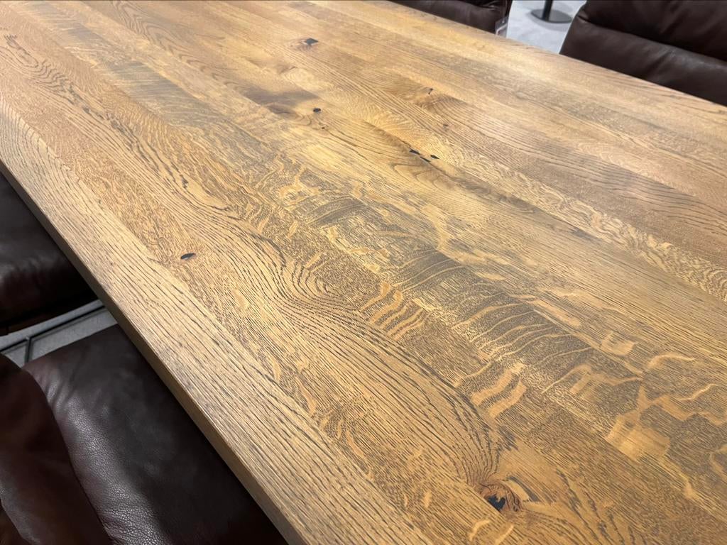 Nieuw KFF Origin Design Tafel Eiken hout Eetkamertafel 220x1, Huis en Inrichting, Nieuw, Vijf personen of meer, Rechthoekig, 50 tot 100 cm