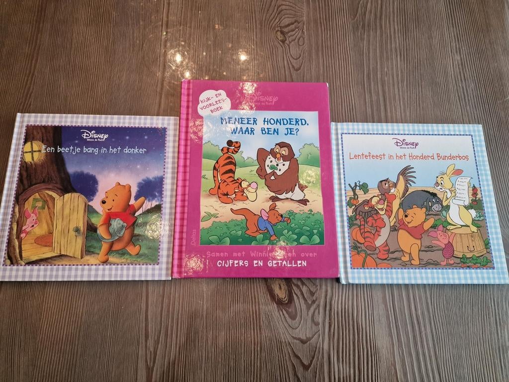 3 Disney Winnie the Pooh Boeken, Boeken, Ophalen, Zo goed als nieuw, Disney, 2 tot 3 jaar