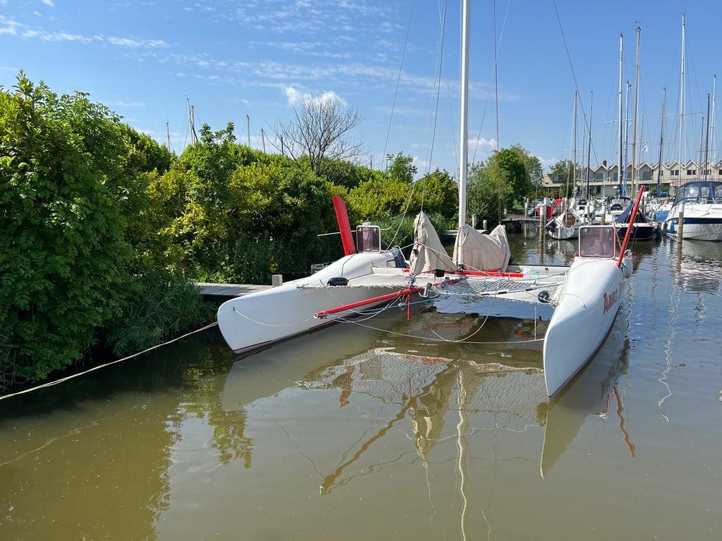 Firebird MKII catamaran, Ophalen, Gebruikt