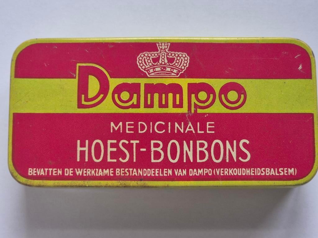 Dampo Hoest Bonbons blikje Mijnhardt Zeist, Ophalen of Verzenden, Gebruikt