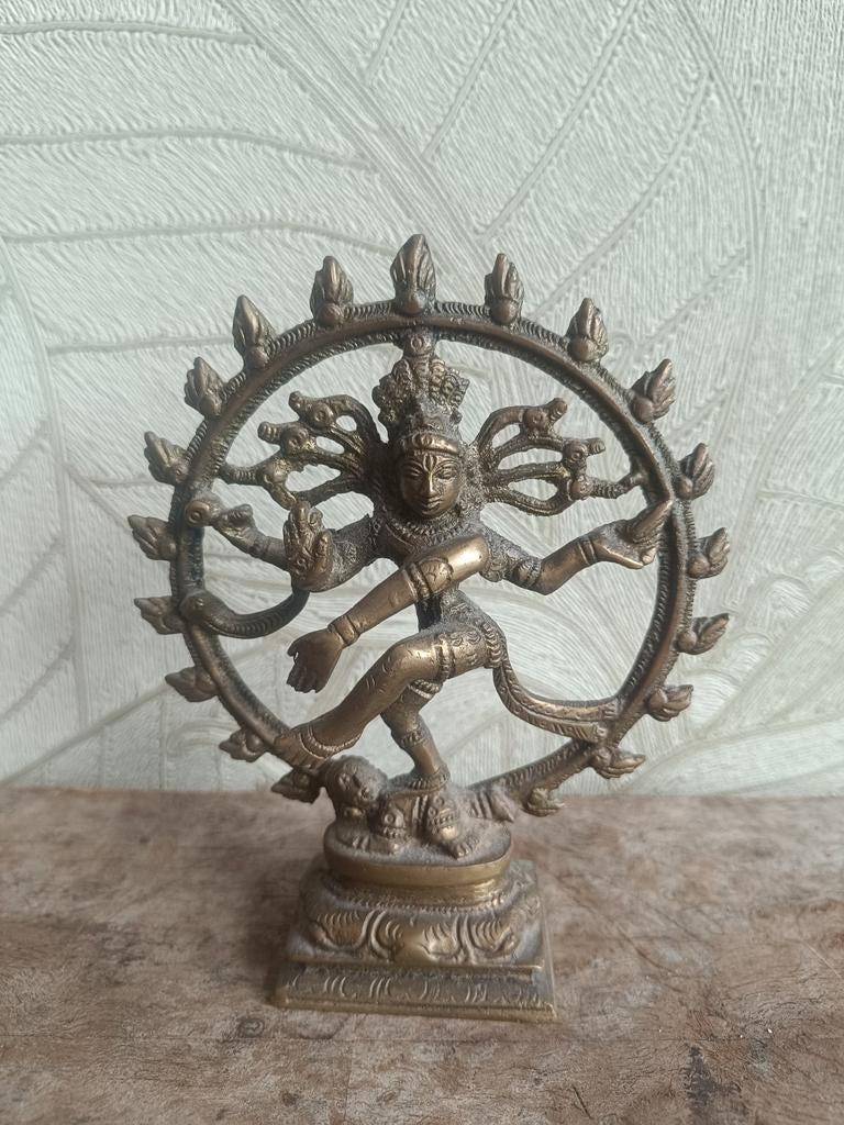 Bronzen Shiva Nataraja Beeld, Ophalen of Verzenden