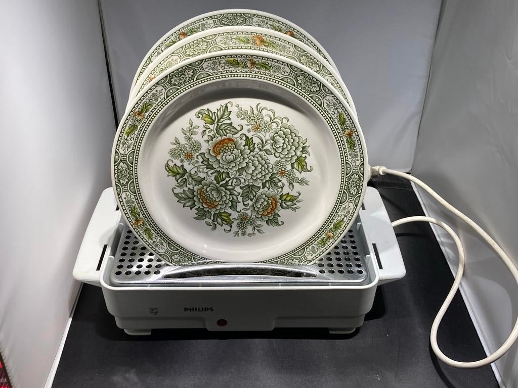 Philips Bordenwarmer / Warmhoudplaat - Vintage Keukenapparaa, Huis en Inrichting, Ophalen of Verzenden, Gebruikt