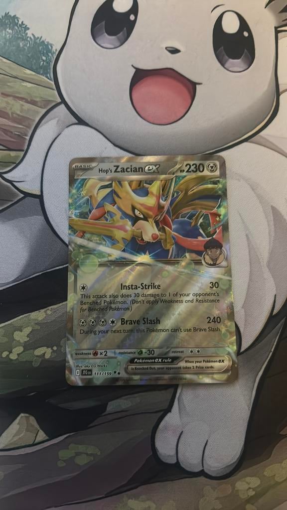Hop’s Zacian ex Journey Together, Ophalen of Verzenden, Zo goed als nieuw