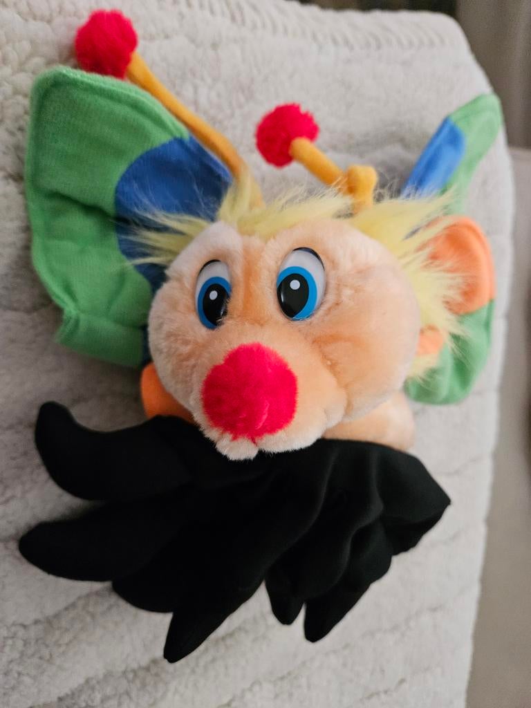 Vlinder handpop/handschoen, Ophalen of Verzenden, Zo goed als nieuw, Overige typen