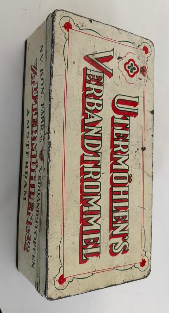 Utermohlen’s Verbandtrommel, Verzamelen, Blikken, Ophalen, Gebruikt, Overige
