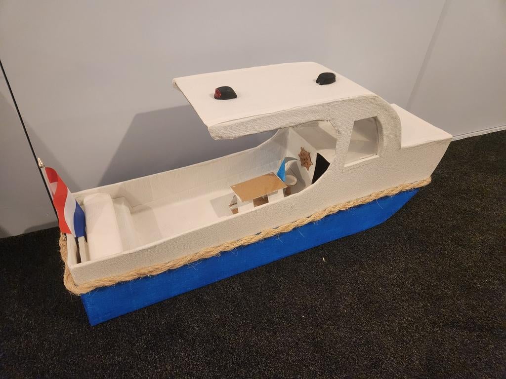 Modelboot - Handgemaakt. Sinterklaas surprise!, Overige merken, Gebruikt, Auto, Groter dan 1:32