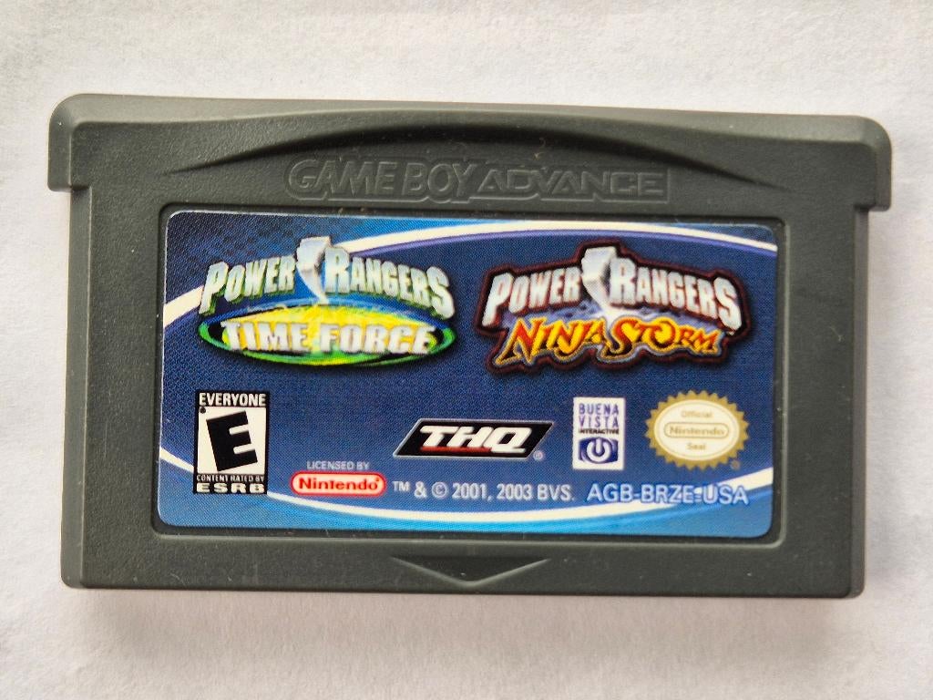 POWER RANGERS time force POWER RANGERS ninja storm, Gebruikt, 1 speler, Racen en Vliegen, Ophalen of Verzenden