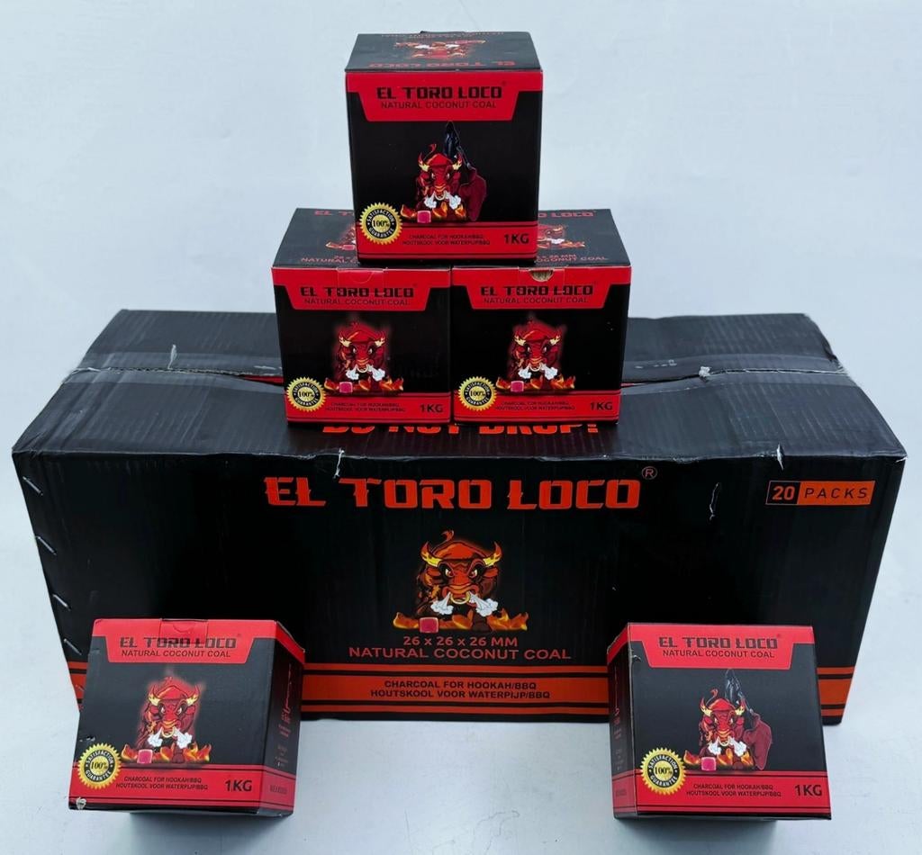 EL Toro Loco houtskool, Ophalen of Verzenden, Nieuw
