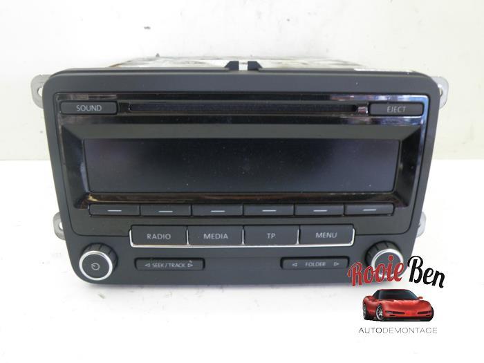 Radio CD Speler van een Volkswagen Polo, Gebruikt, -, Volkswagen, -
