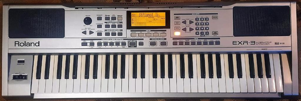 Roland EXR-3 keyboard, Ophalen, Roland, Midi-aansluiting, 61 toetsen