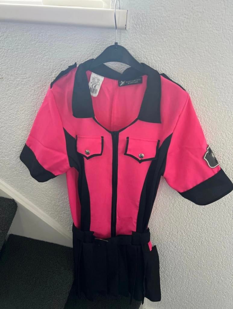 Politiejurk meisje met accessoires maat 176, Ophalen, Gedragen, Maat 34 (XS) of kleiner, Carnaval