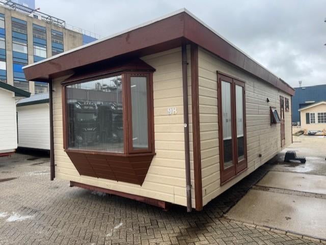 ** 🏡Chalet 10 x 4  voor de handige aanpakker**, Caravans en Kamperen, Stacaravans, Tot en met 6
