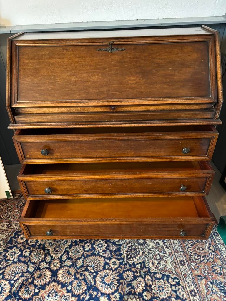 Antiek Bureau-secretaire, Ophalen, Gebruikt