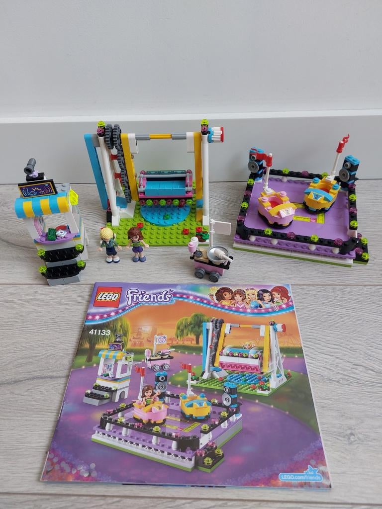 Lego Friends 41133 Amusement Park Bumper Cars!, Ophalen of Verzenden, Zo goed als nieuw, Lego