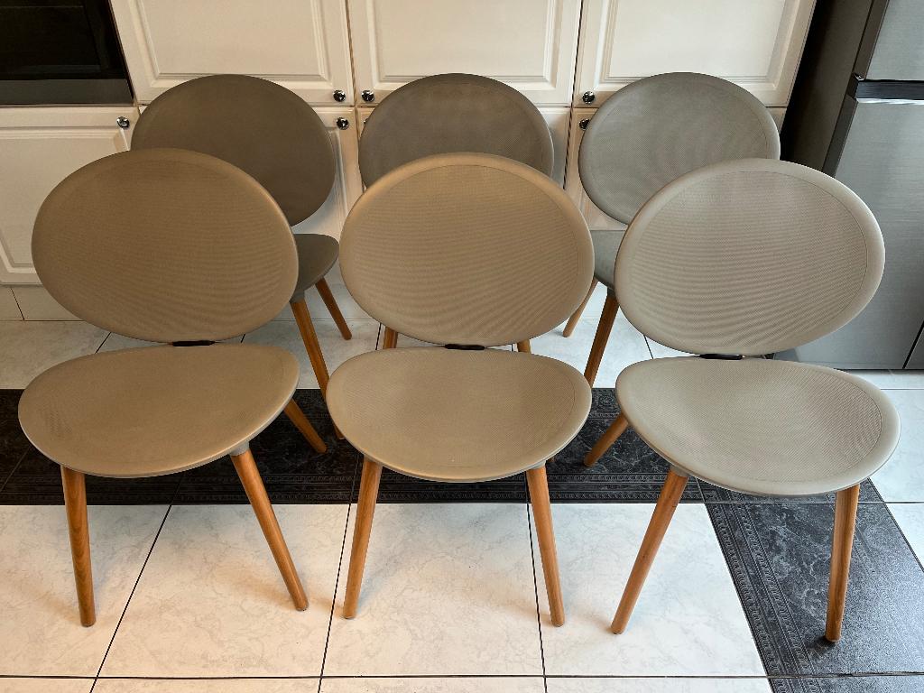 Eetkamerstoelen Tonon Moet Weg, Ophalen, Gebruikt, Overige kleuren, Italiaans designmerk Tonon