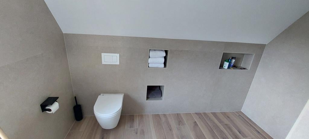 WAND- VLOERTEGELS 1.20X 1.20 MAT BEIGE. TOTAAL 8.5M2., Ophalen, Nieuw, 5 tot 10 m², Overige materialen