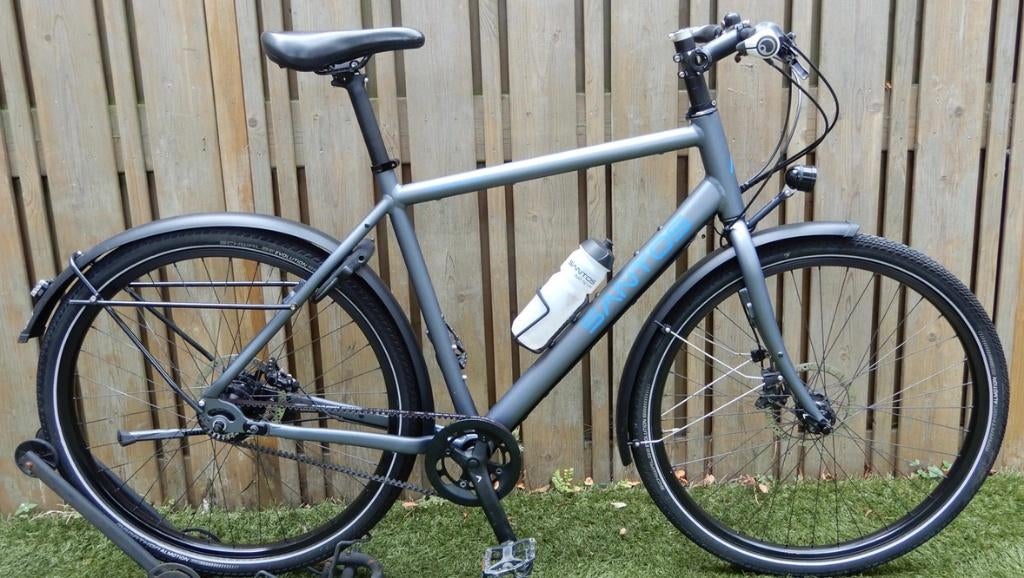 Santos,Avaghon,Idworx,OPinion,Rohloff,Koga,Gudereit,Titanium, Versnellingen, 56 cm of meer, Zo goed als nieuw, Schijfrem