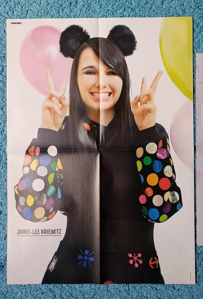 Jamie-Lee Kriewitz poster, Rechthoekig Staand, Nieuw, Ophalen of Verzenden, A1 t/m A3
