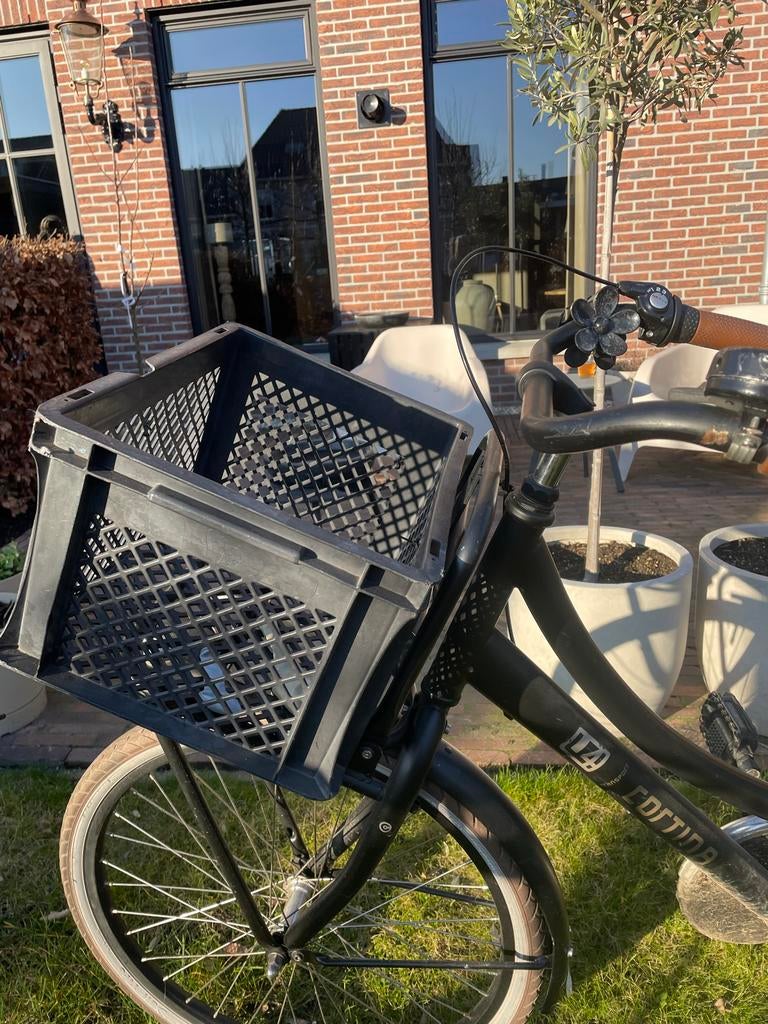 Cortina Meisjesfiets - 24 inch - zwart  mand VERKOCHT!!, Fietsen en Brommers, Fietsen | Dames | Damesfietsen, Gebruikt, Versnellingen