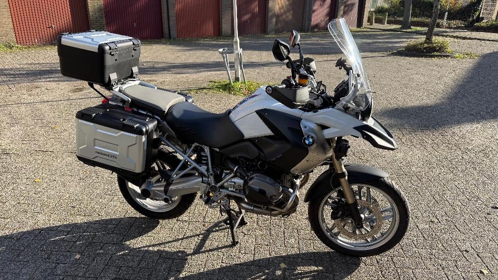 Goed onderbouden BMW R1200GS uit 2011 met 3 koffers, Motorrijbewijs A, 1170 cc, Particulier, Meer dan 35 kW