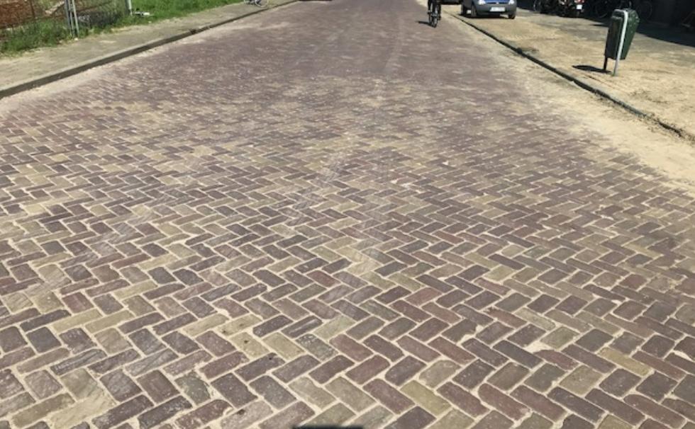 Oud Gebakken Keiformaat Genuanceerd, Tuin en Terras, Tegels en Klinkers, Gebruikt, Klinkers, Keramiek, 10 m² of meer, Ophalen of Verzenden