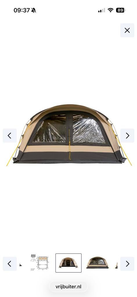 Redwood Birch 440 Tent plus luifel ( 6 persoons), Caravans en Kamperen, Ophalen, Gebruikt, Tot en met 6