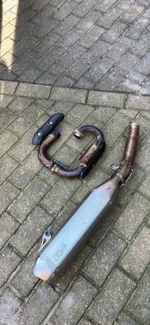 uitlaat yamaha yzf fantic xxf 250 doma, Motoren, Ophalen, Gebruikt