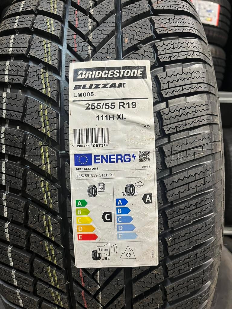2x 255-55-19 Bridgestone Blizzak LM005, 19 inch, 255 mm, Verzenden, Nieuw