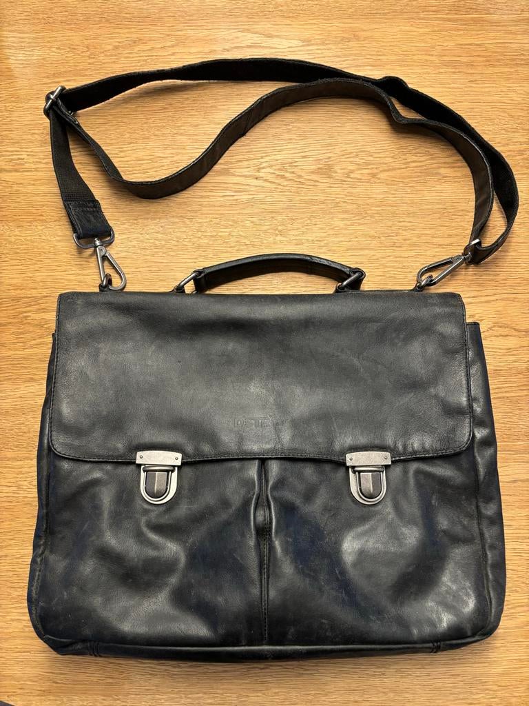DSTRCT Wall Street Workingbag 15" Aktetas, Overige merken, Gebruikt, Zwart, Ophalen of Verzenden