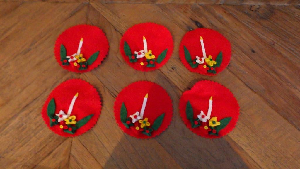 mooie kerst-onderzetters, Diversen, Kerst, Ophalen of Verzenden
