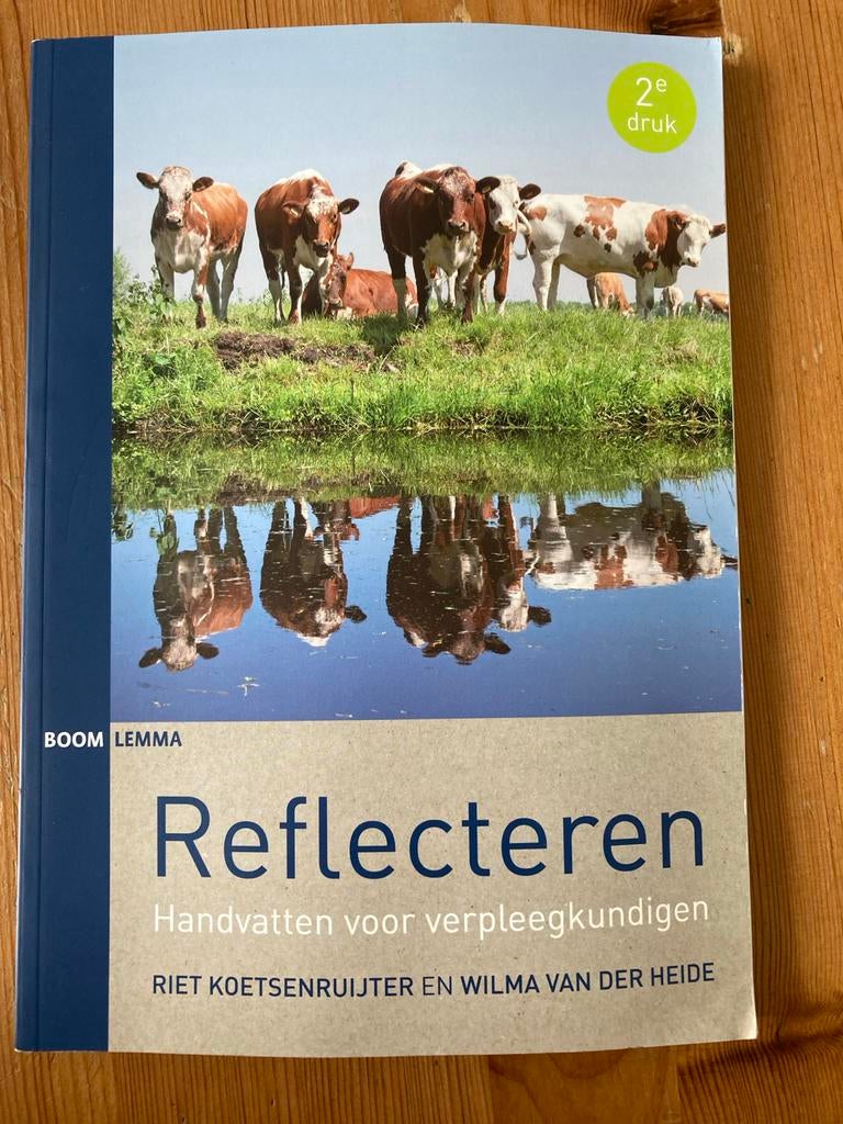 Wilma van der Heide - Reflecteren, Boeken, Wetenschap, Zo goed als nieuw, Sociale wetenschap, Ophalen of Verzenden