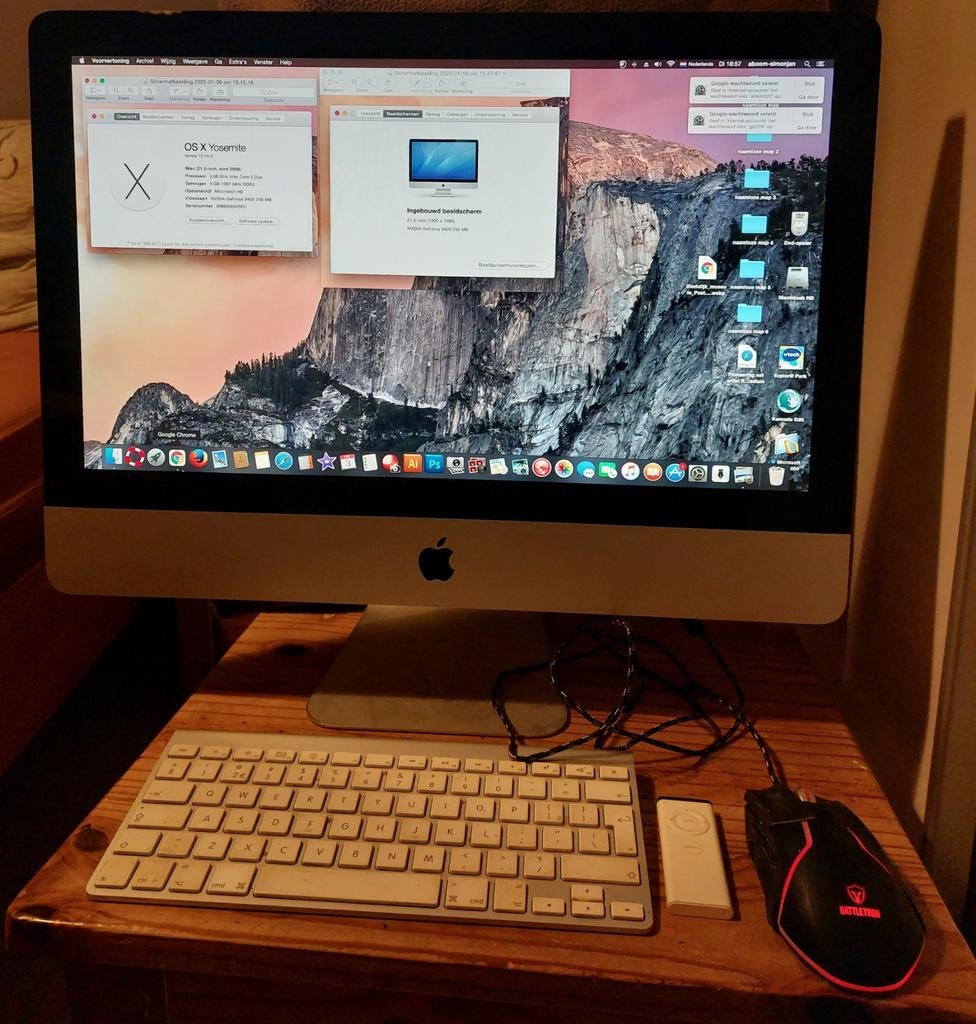 IMac , Macintosh computer, Computers en Software, Apple Desktops, Ophalen, IMac, Onbekend