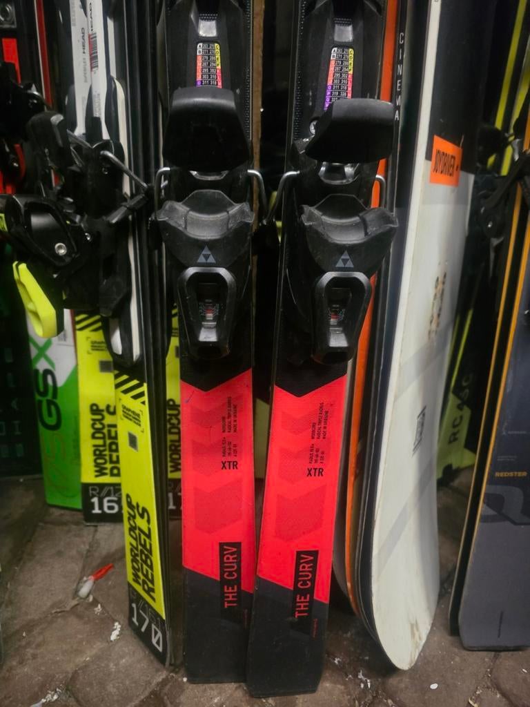 175cm FISCHER THE CURV XTR TEST SKIS, 160 tot 180 cm, Fischer, Ophalen of Verzenden, Zo goed als nieuw