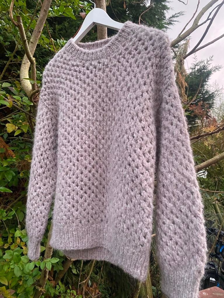 Prachtige trui baby-alpacawol INTI mt M heel kort gedragen, Kleding | Dames, Truien en Vesten, Verzenden, Gedragen, Maat 38/40 (M)