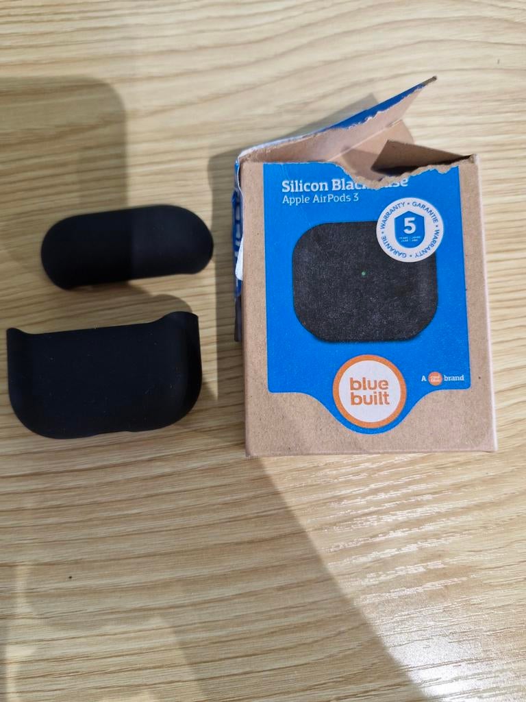 BlueBuilt Apple Airpods 3 Silicon Case - Zwart - coolblue, Ophalen, Nieuw, Opberg- of Beschermhoesje