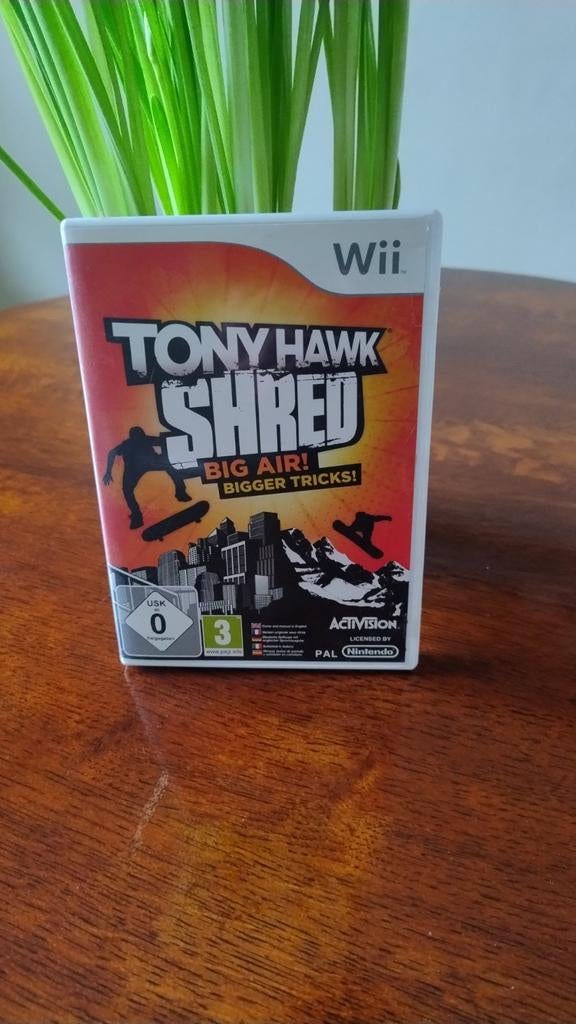 Tony Hawk shred Nintendo Wii, Spelcomputers en Games, Games | Nintendo Wii, 1 speler, Ophalen of Verzenden, Zo goed als nieuw