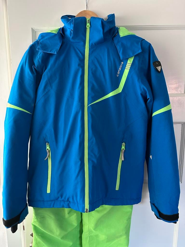 Skipak, Skijas en skibroek maat 152 Icepeak / Protest, Sport en Fitness, Skiën en Langlaufen, Gebruikt, Protest, 100 tot 140 cm