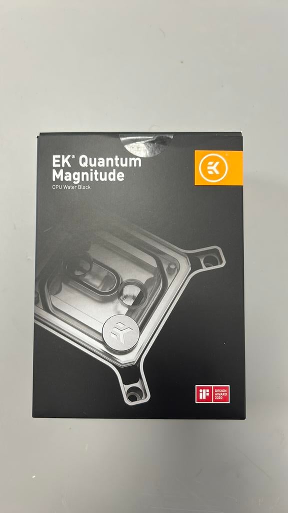 EK-Quantum Magnitude sTRX4 D-RGB – Premium CPU Waterblock, Computers en Software, Computerkoelers, Zo goed als nieuw, Waterkoeling