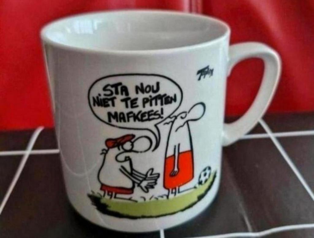 Beker Monopoli F.C. Knudde, Ophalen of Verzenden, Zo goed als nieuw, Overige stijlen, Kop(pen) en/of Schotel(s)
