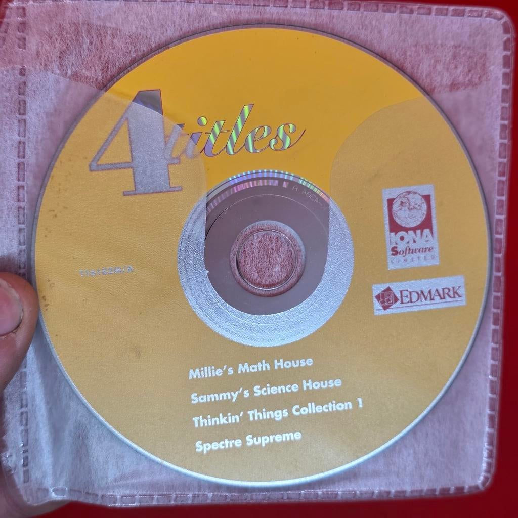 4 Titles Educatieve Software CD-ROM, Computers en Software, Ophalen of Verzenden