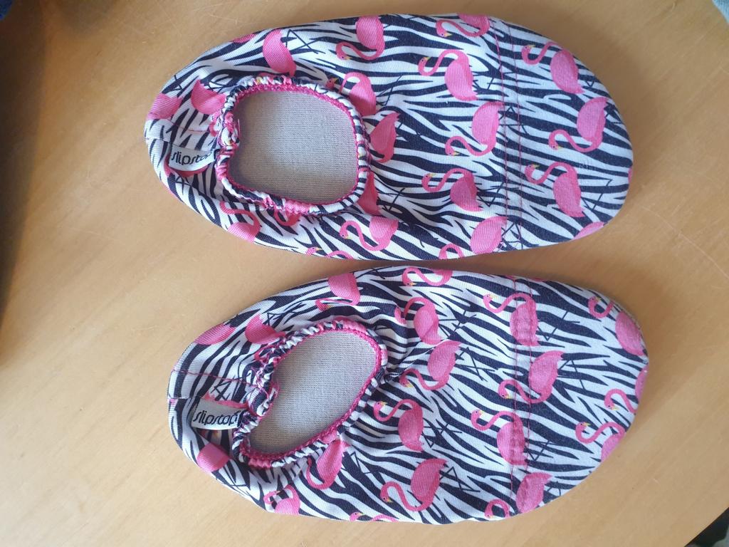 Slipstop Flamingo Waterschoenen Maat XS, Meisje, Overige typen, Ophalen of Verzenden, Zo goed als nieuw