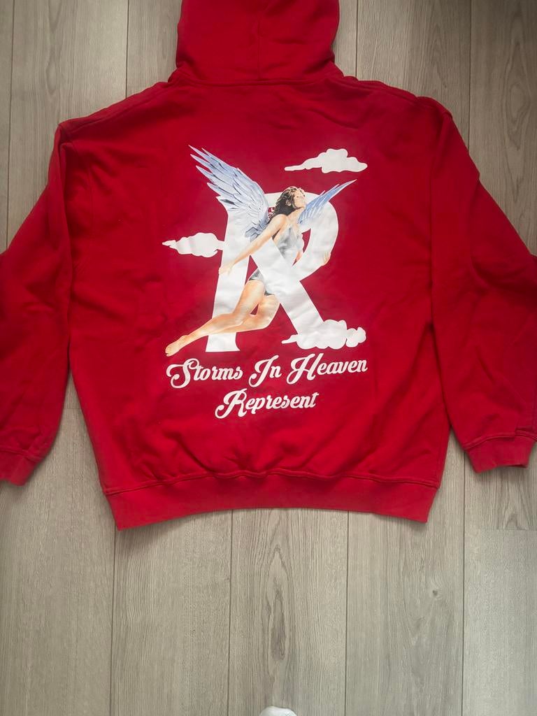 Mooie Represent Hoodie XL - Nieuwstaat, Ophalen of Verzenden, Nieuw, Maat 56/58 (XL), Rood