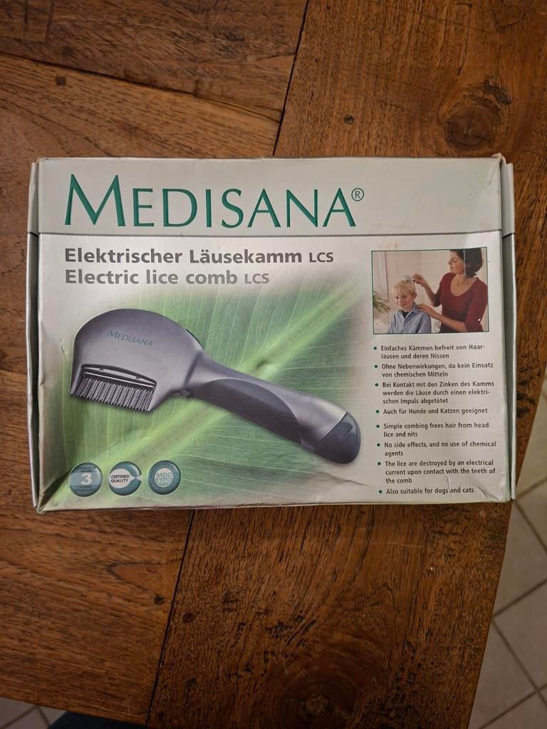Medisana elektrische luizenkam, Ophalen of Verzenden, Nieuw, Kam of Borstel