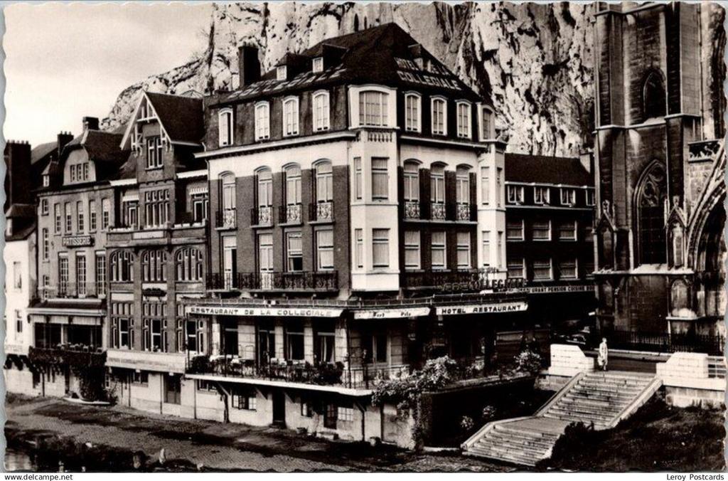 Hotel de la Collegiale, Dinant, Ophalen of Verzenden, Gelopen, Namen