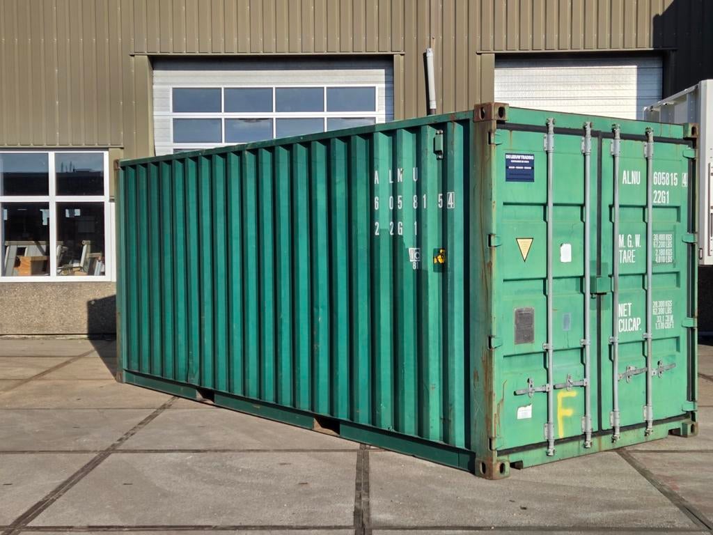 20ft container groen, Ophalen of Verzenden