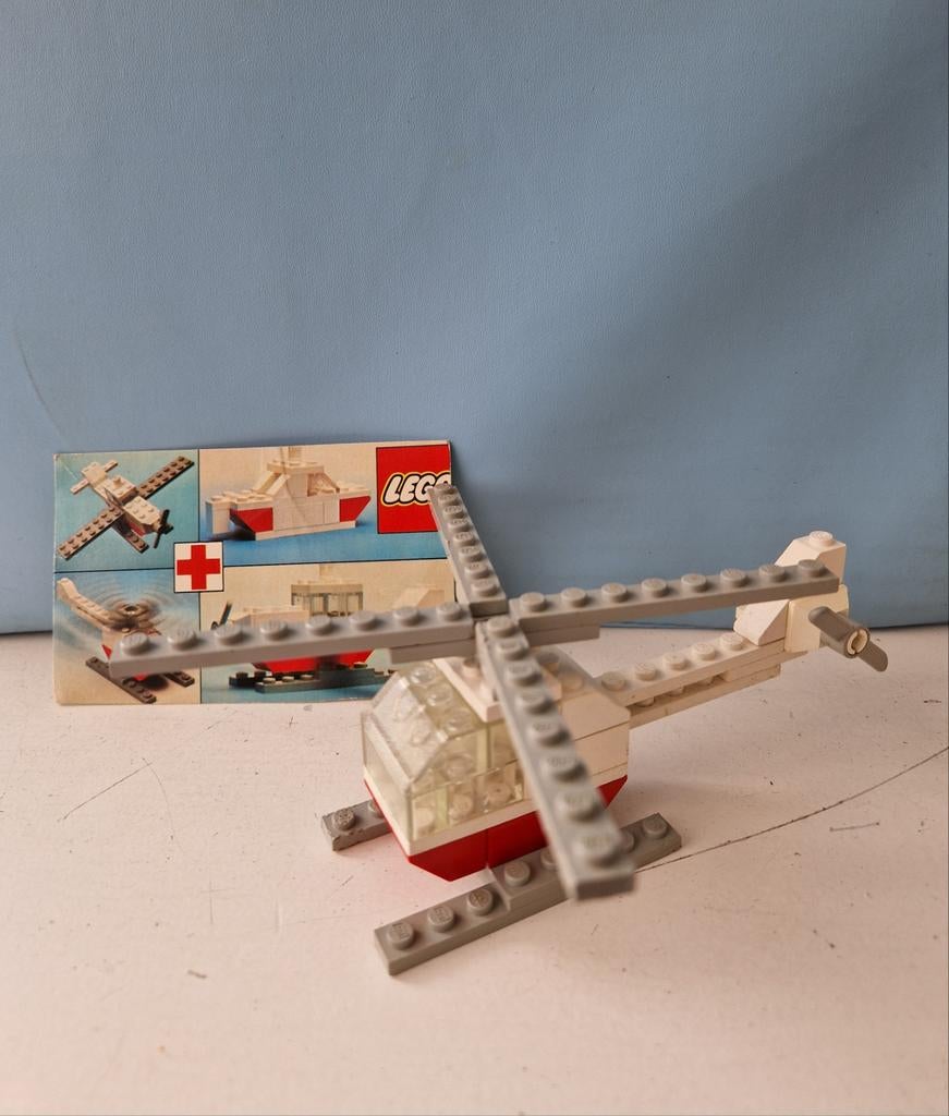 Lego 626 - Red cross helicopter (K), Ophalen of Verzenden, Gebruikt, Complete set, Lego