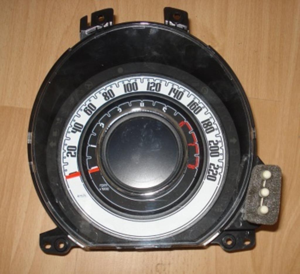 LCD Km teller Fiat 500 herstel instrument, Ophalen of Verzenden, Gebruikt, Fiat