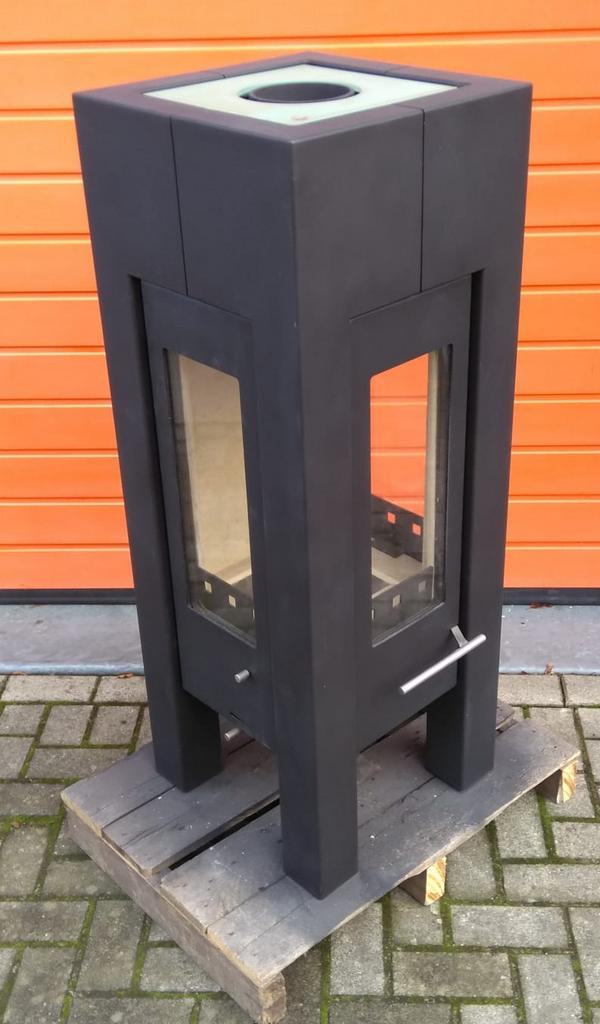 tekoop hase modena houtkachel 6 kw 3 zijden glas, Huis en Inrichting, Kachels, Houtkachel, Ophalen of Verzenden, Zo goed als nieuw