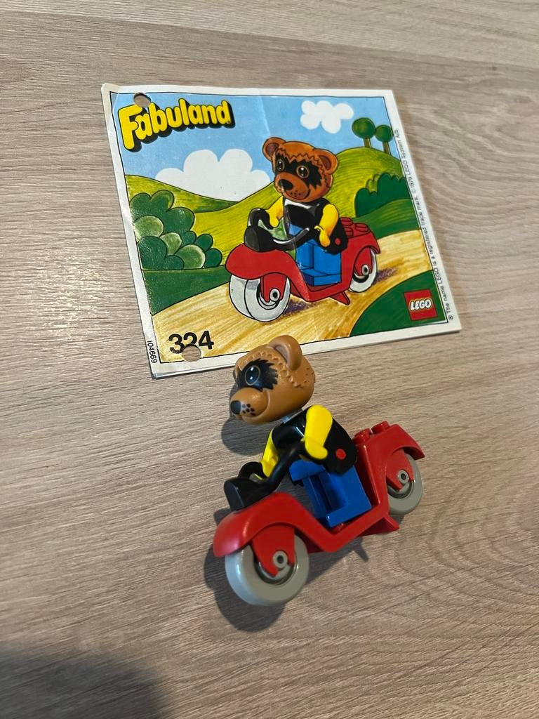 Lego Fabuland 324 - Zonder doos, met boekje, Kinderen en Baby's, Speelgoed | Duplo en Lego, Ophalen of Verzenden, Gebruikt, Complete set