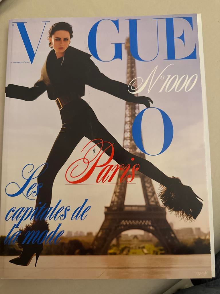 Vogue Paris Nr 1000 - September Issue 2019, Boeken, Ophalen of Verzenden, Nieuw